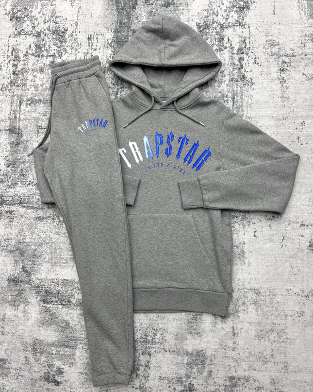 Trapstar Irongate Arch Fade Tracksuit - Grey/Blue