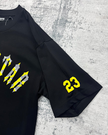 Trapstar x Central Cee Irongate Tee - Black/Yellow