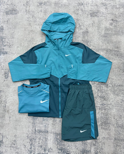 Nike Repel Windbreaker Bundle - Mineral Teal