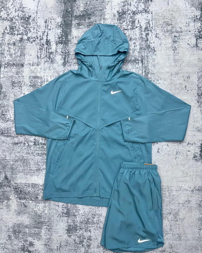 Nike Repel Windbreaker/Shorts Set - Denim