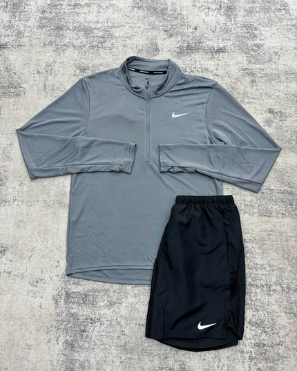 Nike Pacer x Challenger Zip Set - Grey/Black