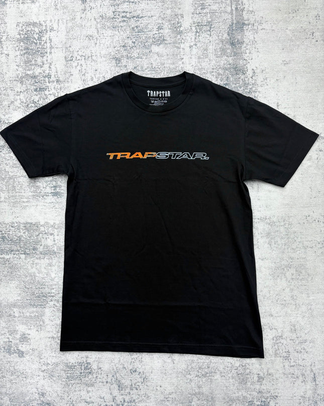 Trapstar Speed Tee - Black/Orange