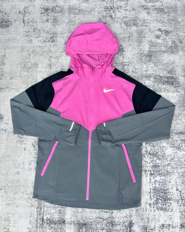 Nike Repel Windbreaker - Pink/Grey/Black