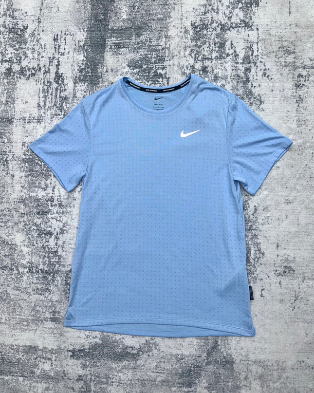 Nike Miler Breathe Tee - Light Blue