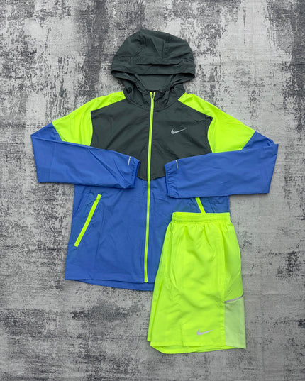 Nike 2026 Miler Jacket / Shorts Set - Pulse/Volt