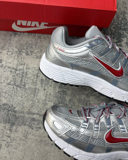 Nike P6000 GS - Silver/Red