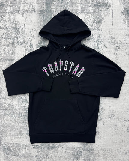 Trapstar Irongate Arch Tracksuit - Black/Pink