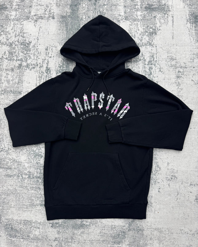 Trapstar Irongate Arch Tracksuit - Black/Pink
