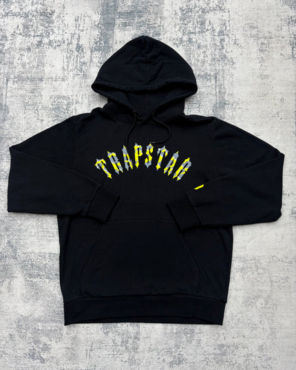 Trapstar Central Cee Hoodie - Black/Yellow