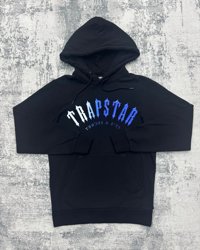 Trapstar Irongate Arch Fade Tracksuit - Black/Blue