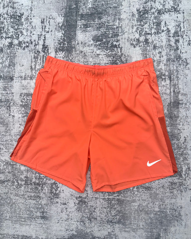 Nike Dri Fit Challenger Shorts - Wild Mango