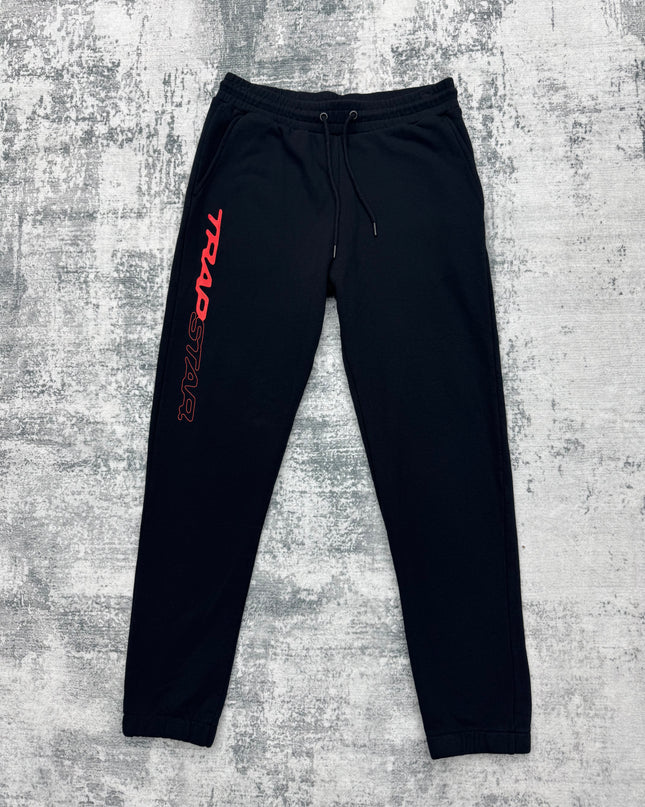 Trapstar Speed Tracksuit - Black/Red