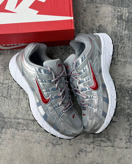 Nike P6000 GS - Silver/Red