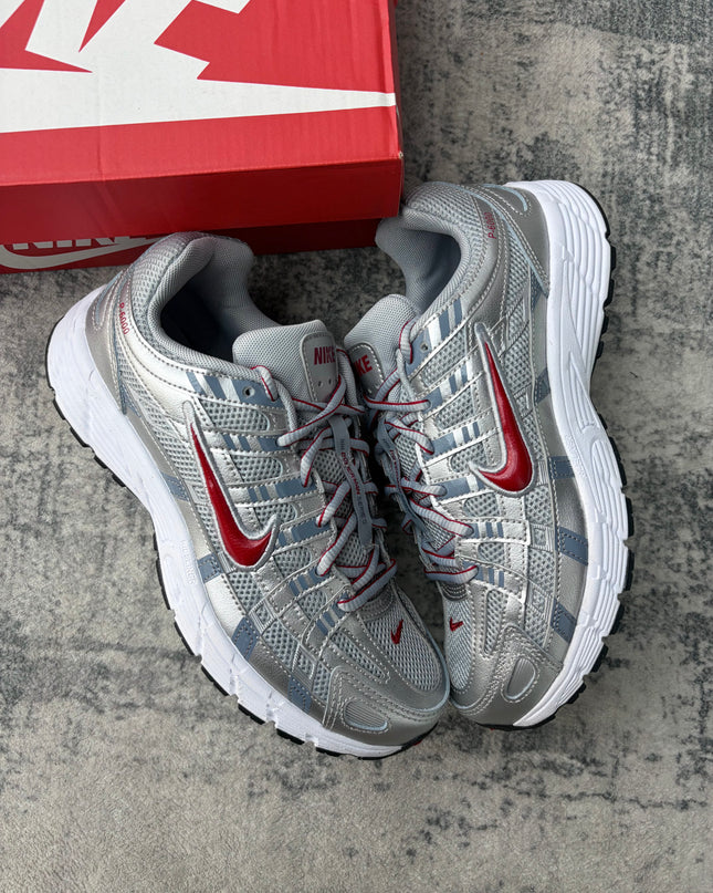 Nike P6000 GS - Silver/Red