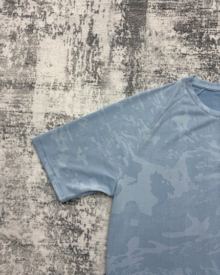 Under Armour Velocity Jacquard Tee - Light Blue