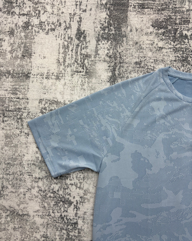 Under Armour Velocity Jacquard Tee - Light Blue
