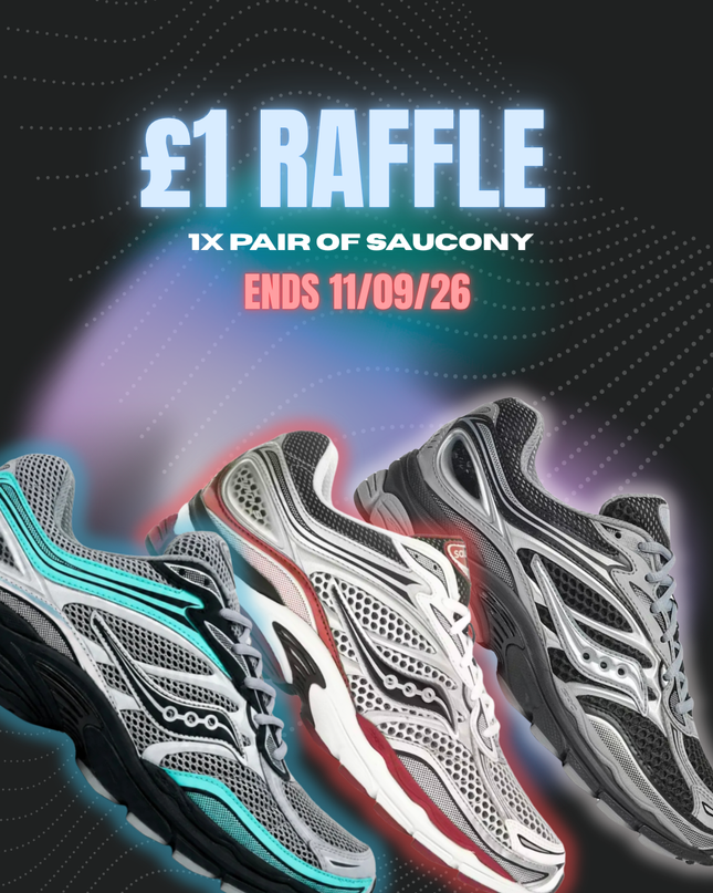£1 Saucony Raffle