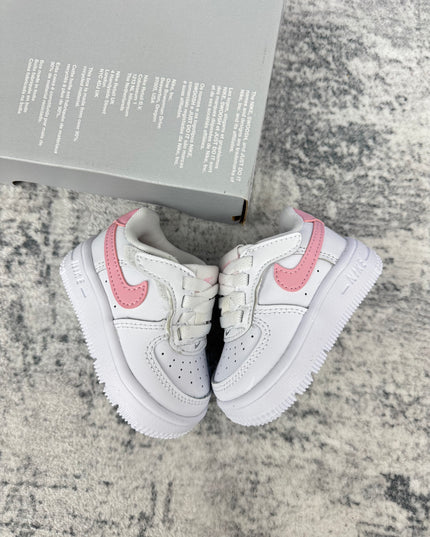 Nike Air Force 1 Toddler - White/Soft Pink
