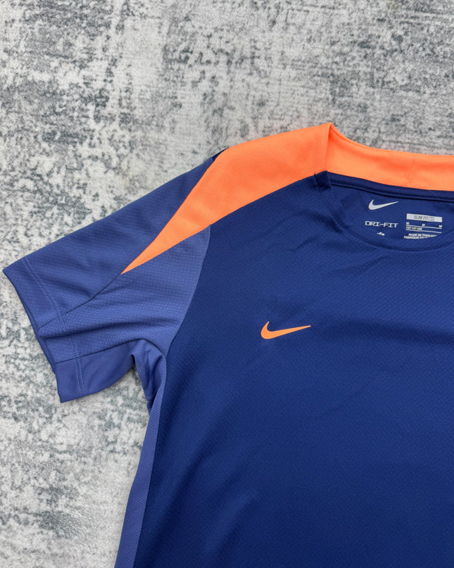 Nike Kids Strike Tee - Blue/Orange