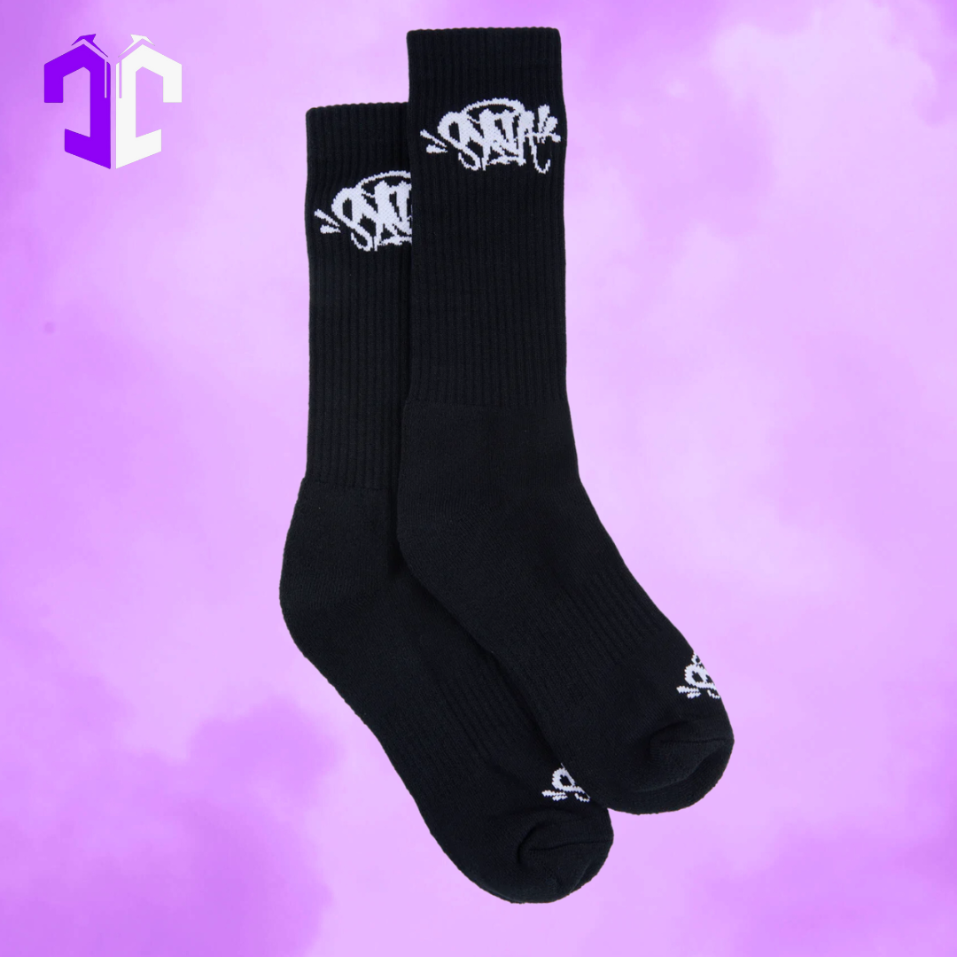 Syna World Socks 2 Pack - Black/White