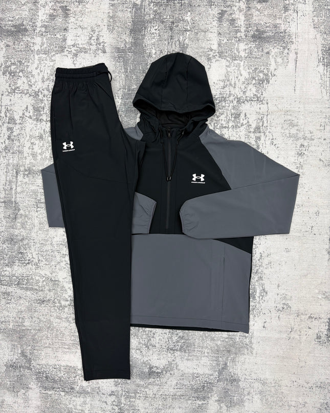 Under Armour Vibe Tracksuit - Black/Grey