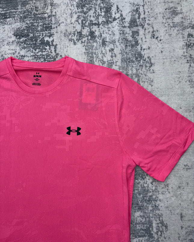 Under Armour Jacquard Tee - Pink