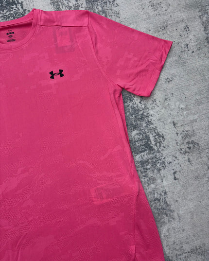 Under Armour Jacquard Tee - Pink