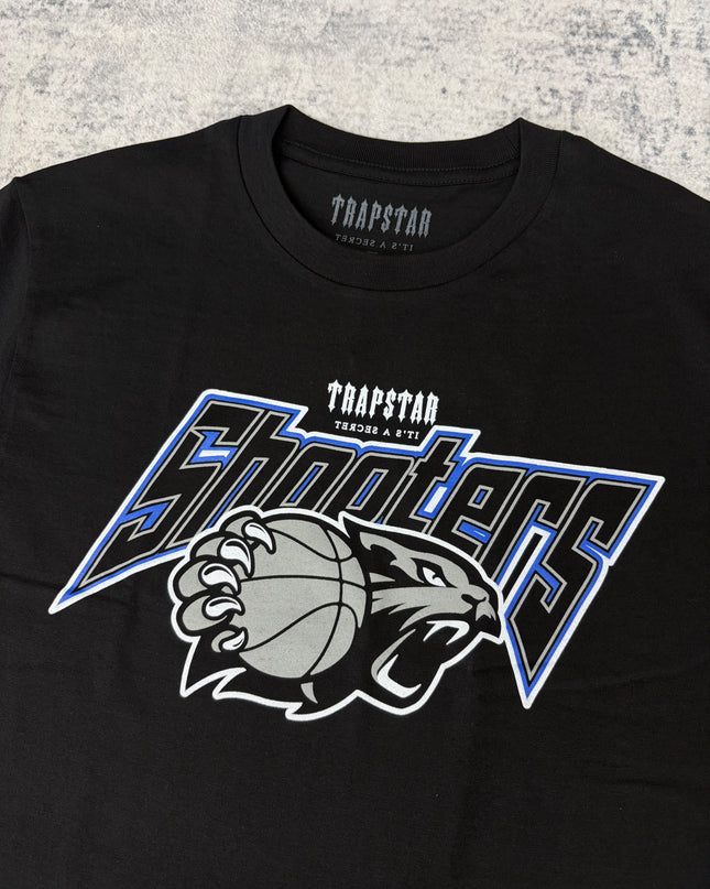 Trapstar Shooters Tee - Black/Blue