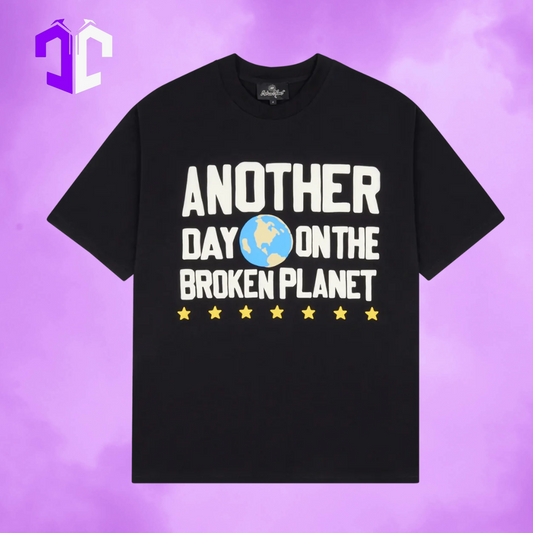 Broken Planet Another Day Tee - Black