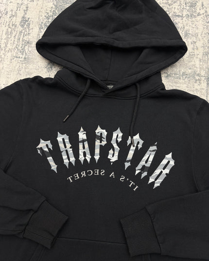 Trapstar Decoded Hoodie - Black Camo