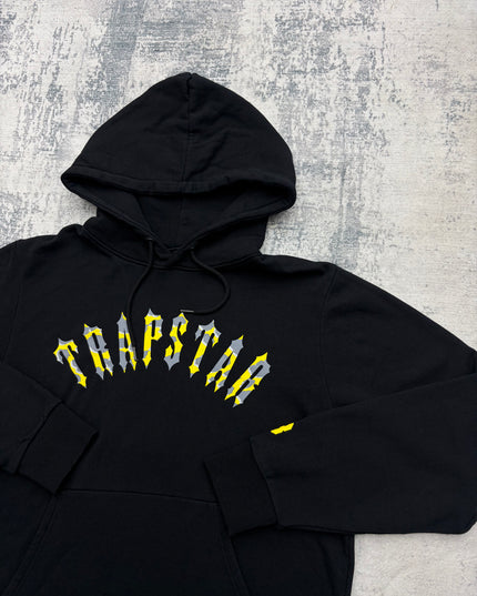 Trapstar Central Cee Hoodie - Black/Yellow