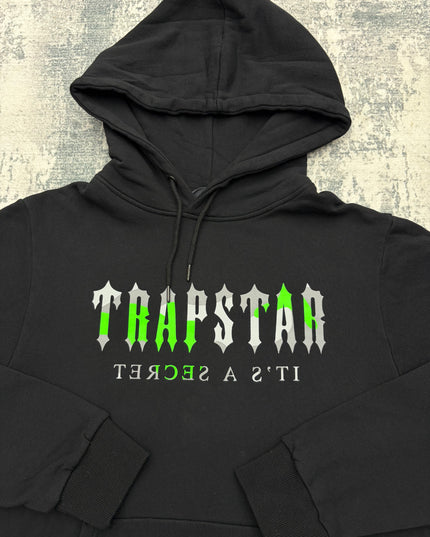 Trapstar Decoded Hoodie - Black/Green