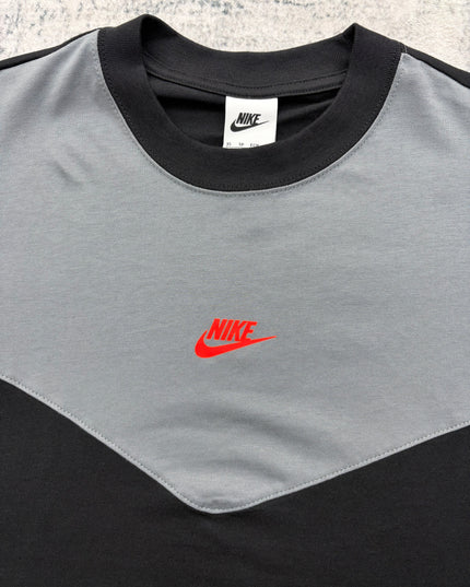Nike Tech Tee - Black/Grey/Crimson