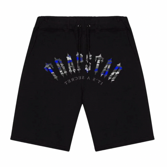 Trapstar Irongate Arch Shorts - Black/Ice