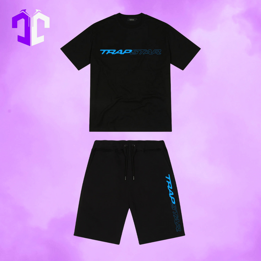 Trapstar Speed Set - Black/Blue