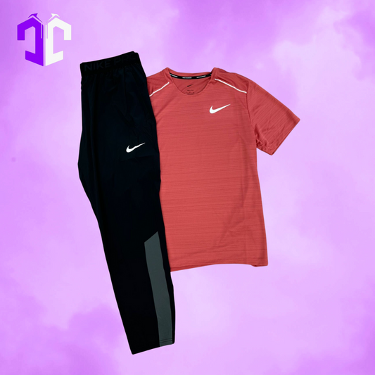 Nike Pro Vent x Miler Set - Adobe/Black