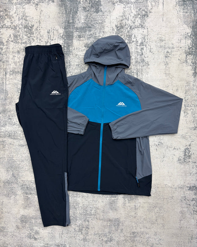 Trailberg Focus Tracksuit - Grey/Blue