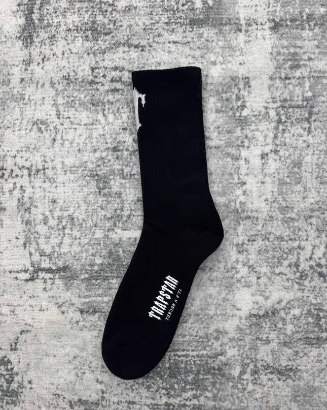 Trapstar Irongate Socks - Black (3 Pack)