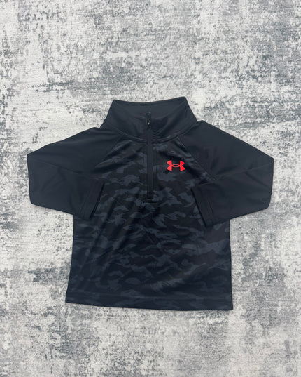 Under Armour Toddler Zip Tracksuit - Black/Crimson