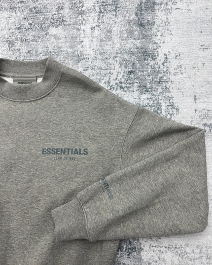 Fear Of God Essentials Kids Sweatshirt - Dark Heather Oatmeal