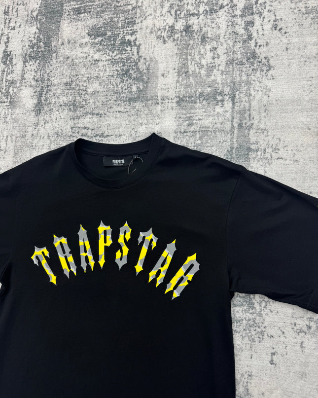 Trapstar x Central Cee Irongate Tee - Black/Yellow