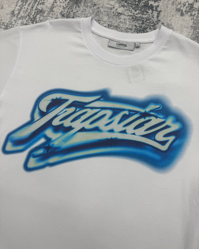 Trapstar Strikeout 2.0 Tee - White/Blue