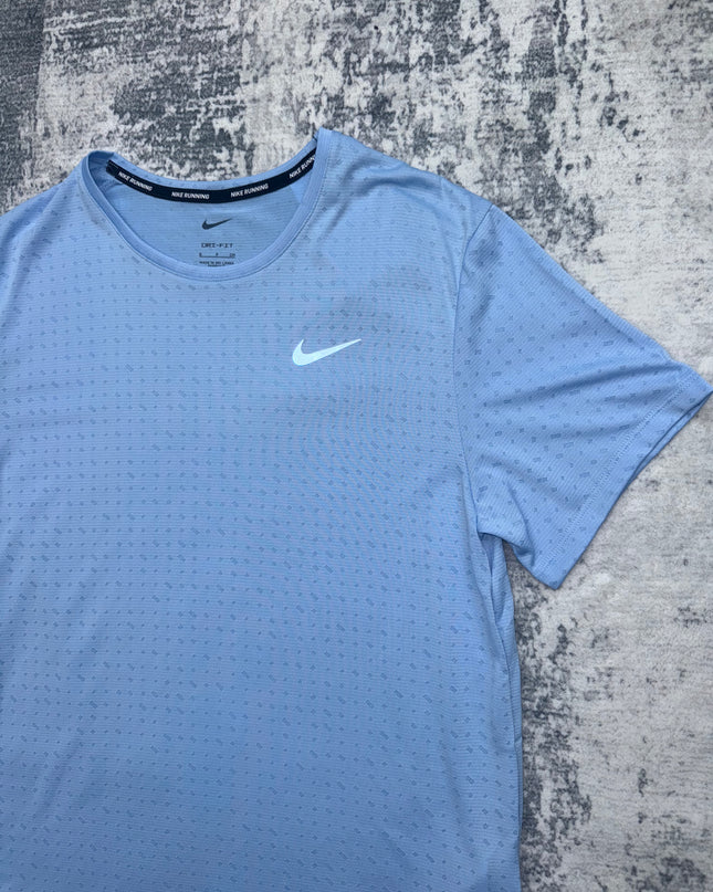 Nike Miler Breathe Tee - Light Blue