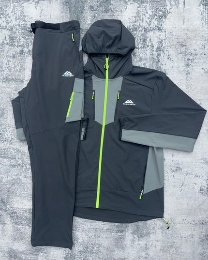 Trailberg Faltenjura Tracksuit - Irongate/Volt