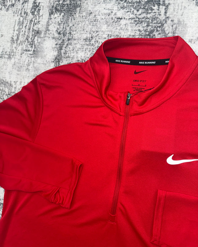 Nike Pacer 1/4 Zip - Red