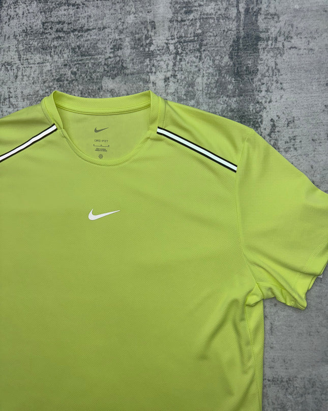 Nike Dri Fit Miler Tee - Lemon Twist