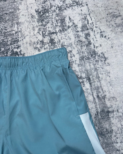 Nike Dri Fit Challenger Shorts - Denim/White