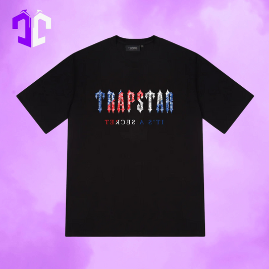 Trapstar Paisley Revolution Tee - Black