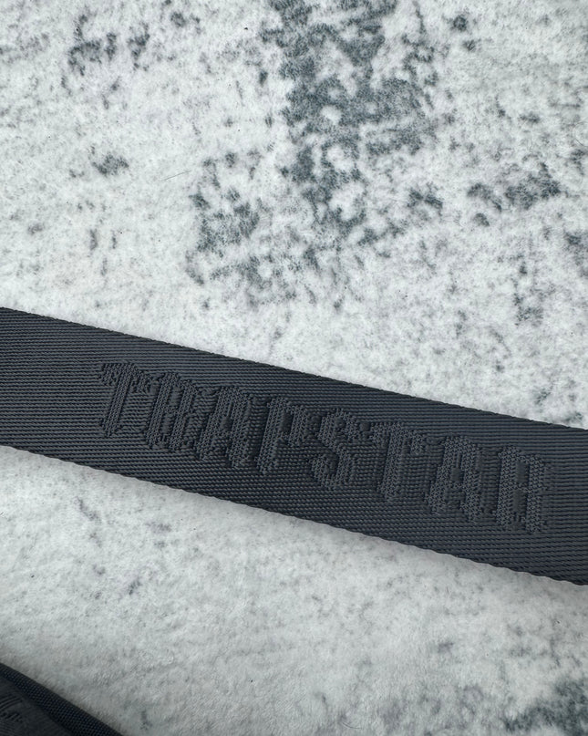 Trapstar Reflective Messenger Bag - Black