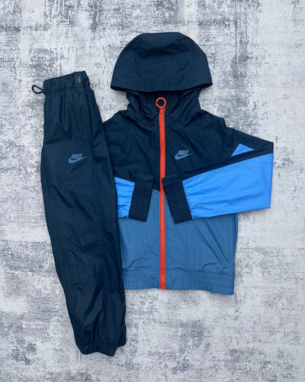 Nike Easy On Kids Woven Tracksuit - Blue/Orange
